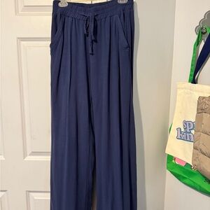Sienna Sky Navy Wide Leg Pants